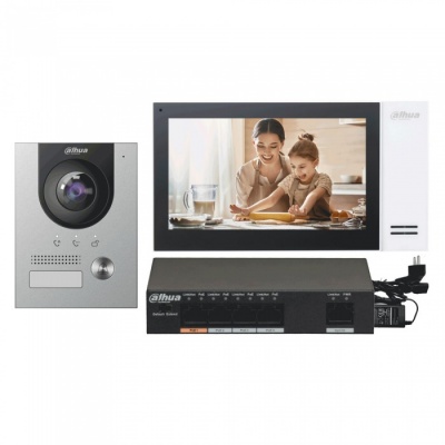 Dahua KTP01-F IP Villa Outdoor Station 2mp camera IP55 IK07 & Indoor Monitor