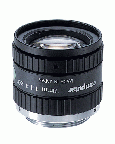 M0814-MP2 2/3'' C 8.0mm F1.4-16C Megapixel Fixed, Manual Iris