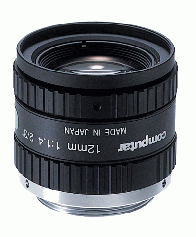 Computar M1214-MP2 2/3'' C 12.0mm F1.4-16C Megapixel Fixed, Manual Iris