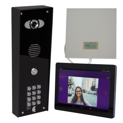 AES Praetorian PRAE-IP-IMPK-MONITOR WiFi Video System Imperial with Keypad Monitor Kit