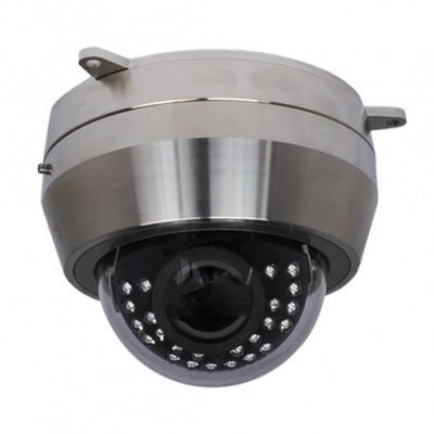 Genie SSIP2DVAF H.264 2MP 1080P Starvis Auto Focus IP Stainless Steel 2.8-12mm IR IP67 Dome Camera