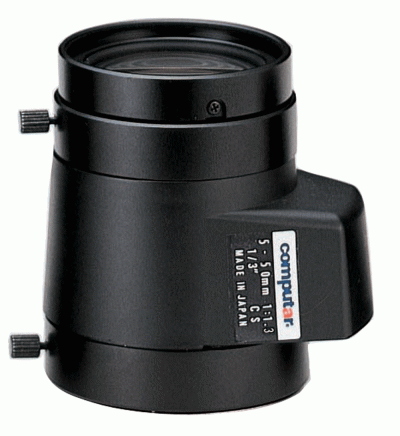 1/3'' CS-M 5.0 - 50.0mm F1.3 - 360 Aspherical Varifocal Direct Dri