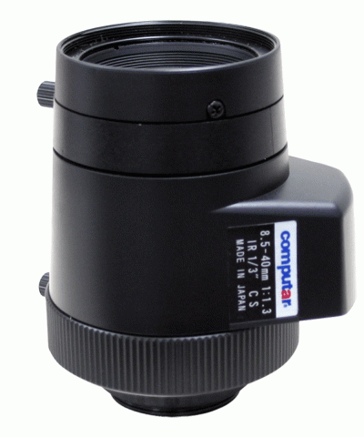 Computar TG5Z8513FCS-IR-31 1/3'' CS-M 8.5 - 40.0mm F1.3 - 360 Varifocal Direct Drive IR Pass