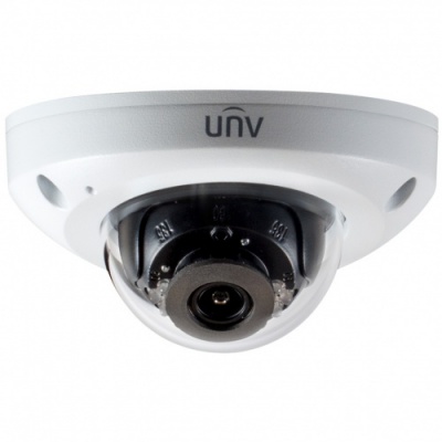UNV UIPC314SR-DVPF28 4MP IP Dome CCTV Camera 2.8mm 15m smart IR Built in Mic PoE