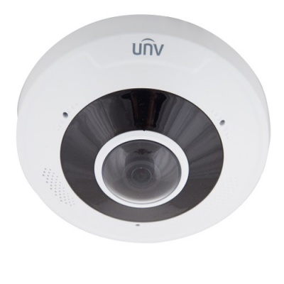 UNV UIPC815SR-DVPF14 5MP 360 degree fisheye IP Dome CCTV Camera 10m smart IR Built in Mic PoE