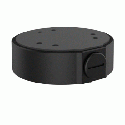 VueNet UTR-JB03-H-IN-BLACK Fixed Junction Box for Dome IP CCTV Cameras