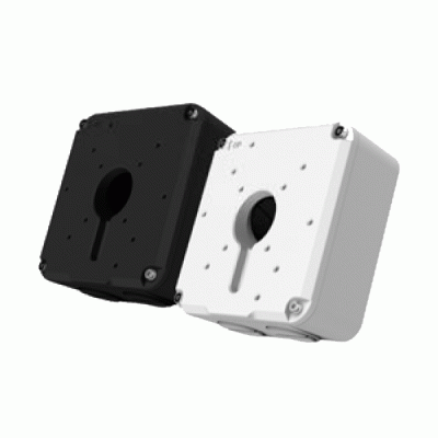 UNV UTR-JB07-D-IN Black Fixed Junction Box for Varifocal Lens Bullet IP CCTV Cameras