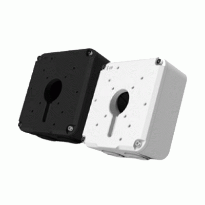 UNV UTR-JB07-D-IN White Fixed Junction Box for Varifocal Lens Bullet IP CCTV Cameras