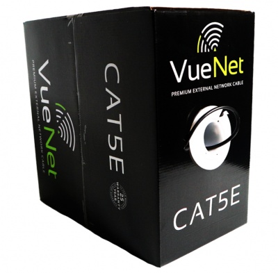 CAB-VN-ECAT5 Cable 305M VueNet External Grade Pure Copper High Quality CAT5 305M