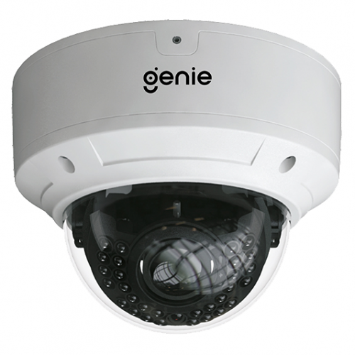 Genie WIPX8VDVAF5 8MP 25FPS VR H.265 IP66&IK10 12mm IP 20M IR Dome camera DC12V PoE TDN WDR