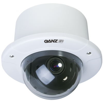 GANZ ZN-DN332XE-MPD 1080p VR IP Dome 3-9mm F1.2 Lens