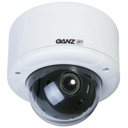 GANZ ZN-DNT372XE-MPD 1080p Outdoor VR IP Dome 3-9mm
