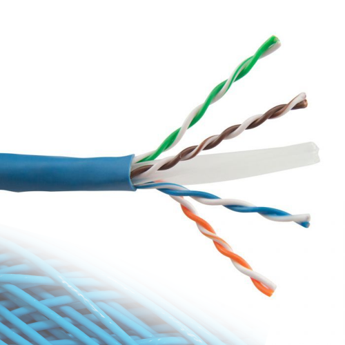 CAB-305M-CAT6-LSZH-F8 305m CAT6 U/UTP LSZH Internal Blue - Reelex