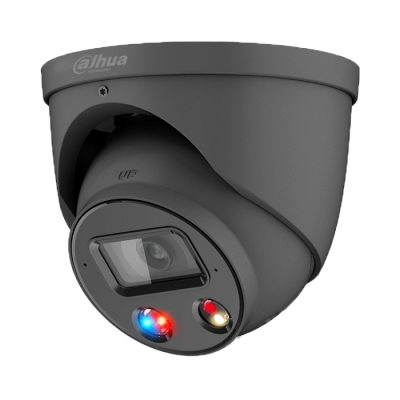 Dahua TIOC2 IPC-HDW3849HP-AS-PV-0280B-S4 8MP AI IP Dome Camera 2.8mm 30m WL & IR PoE Grey