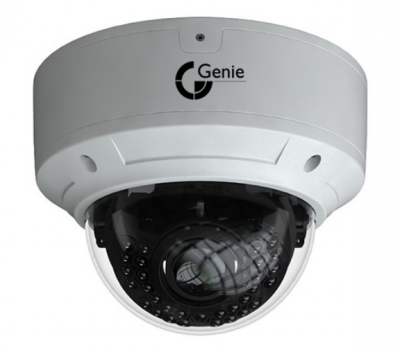 Genie WAHD2DVAF 2MP 4-in-1 AHD IR Vandal Resistant Dome Camera with 2.8-12mm Auto Focus Lens