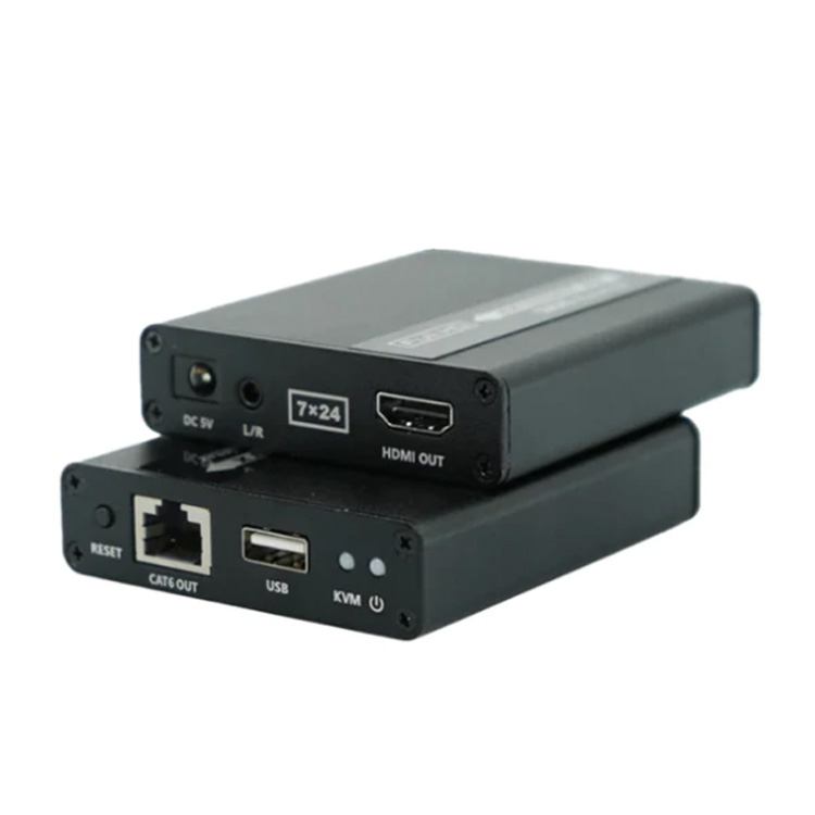 CCTV BK HDMI KVM HDMI over cat5e/cat6 extender up to 70m with HDMI loop