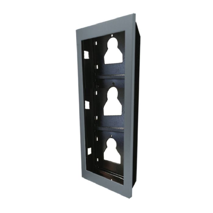 Comelit UT9163B ULTRA Flush Mount Frame For Three Modules comelit-ut9163b-ultra-flush-mount-frame-for-three-modules