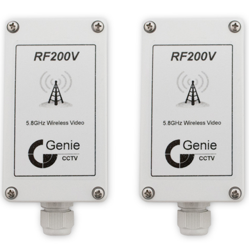 Genie Wireless bridge 5.8GHz 150M IP66 Pair AHD 720P Video 7 channels