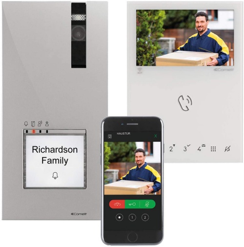 Comelit Quadra Ip Colour Intercom Kit From Csm Security Electronics And Networks