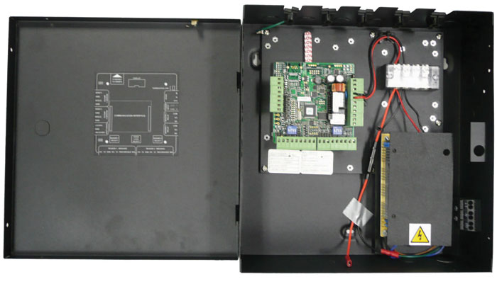 Impro GB/IPS9201 IXP220 system 2 Door controller with 3Amp PSU network switch diagram 