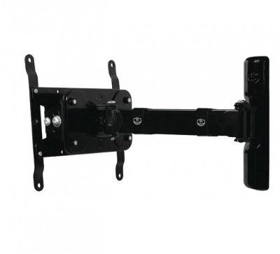 B-Tech BT7514-PRO/PB Flat Screen Wall Mount with Single Arm (VESA 200) - Piano Black