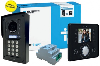 BPT MTM 1-10 way Kits with Opale monitors Modular VR Keypad Panel