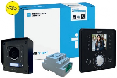 BPT MTM 1-10 way Kits with Opale monitors Modular VR Panel