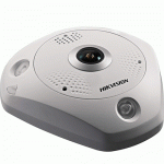 Hikvision DS-2CD63C5G0-IS(1.29MM) IP Fisheye Dome Camera 12MP DeepinView 1.29mm, 15m IR, WDR, IP67, PoE, Micro SD, Mic, Speaker