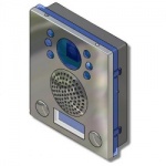 Videx 4832-1/C One Call Button Combined Colour Camera Module with Built in Speaker/Microphone for use with Standard Systems