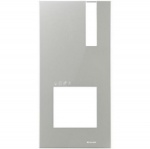 Comelit 4793MA Aluminium Faceplate For Quadra With Buttons