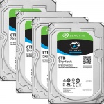 32TB (4X8Tb) Seagate Skyhawk Surveillance drive installed and configured