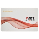AES branded Prox Cards -125KHz fixed 10 digit code
