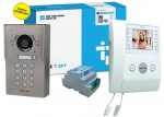 BPT VR Key pad kits with Agata monitors and name windows 1 to 10 apartments