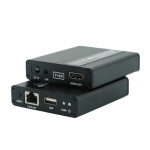 CCTV BK HDMI KVM HDMI over cat5e/cat6 extender up to 70m with HDMI loop through with USB