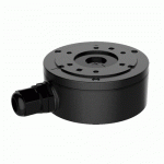Hikvision DS-1280ZJ-X(BLACK) Back box black - Junction Box for Turret/Dome/Bullet Cameras , Aluminum Alloy