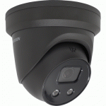 Hikvision DS-2CD2386G2-ISU-SL(2.8MM)(BLACK) IP Turret Camera 8MP AcuSense Darkfighter 2.8mm, 40m IR, WDR, IP67, PoE, Micro SD, Mic, 2 way audio