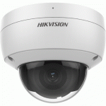 Hikvision DS-2CD2186G2-ISU(2.8MM) IP Dome Camera 8MP AcuSense Darkfighter 2.8mm, 30m IR, WDR, IP67, IK10, PoE, Micro SD, Mic, Audio in - out