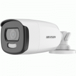 Hikvision DS-2CE12HFT-F28(2.8MM) Analogue HD Turbo 4 in 1 Bullet Camera 5MP ColorVu 2.8mm, 40m Warm White Light, IP67, 12VDC