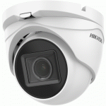 Hikvision DS-2CE56H0T-IT3ZF(2.7-13.5MM) Analogue HD Turbo 4 in 1 Turret Camera 5MP 2.7 - 13.5mm Motorised, 40m IR, Digital WDR, IP67, 12VDC