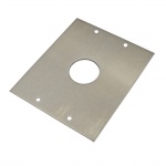 Videx SMP4881 Stainless Steel Post mounting plate for fixing 4881 box to post
