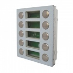 Videx 4845D 10 Call Buttons Double Row Expansion Module