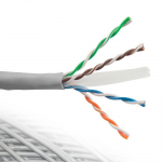 CAB-305M-CAT6-PVC-GREY-F8 305m CAT6 U/UTP PVC Internal - Grey (Reelex Box)