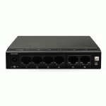 VueNet EasySwitch4 - 4ch PoE Switch. 4 x 100Mbps Ethernet ports, 2 x 100Mbps up-link ports. 60W PoE Budget 30W max per channel