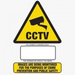 Hayden CCTV-A3-SIGN A3 CCTV Warning sign