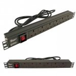 PDU-6WS-H-IEC-UK 6 way horizontal IEC13 10A