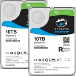 20Tb (2X10TB) Seagate Skyhawk Surveillance drive installed and configured