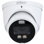 Dahua HAC-ME1509H-A-PV-0360 5MP HDCVI IR (40m) TiOC Fixed Eyeball Camera, red blue Light + siren, 2.8mm Lens, DC12V, IP67