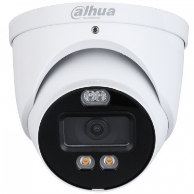 Dahua HAC-ME1509H-A-PV-0360 5MP HDCVI IR (40m) TiOC Fixed Eyeball Camera, red blue Light + siren, 2.8mm Lens, DC12V, IP67