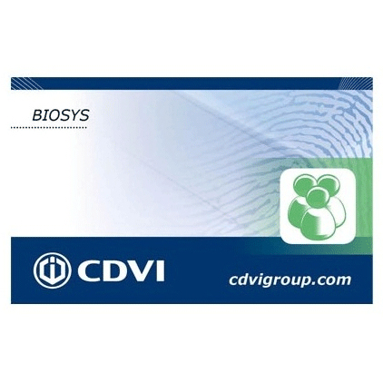 CDVI Userbio cards minimum order 10 for Biosys1