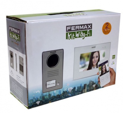 Fermax 1431 Way-FI kit 7'' 2 wire system with Wi-Fi Access and App